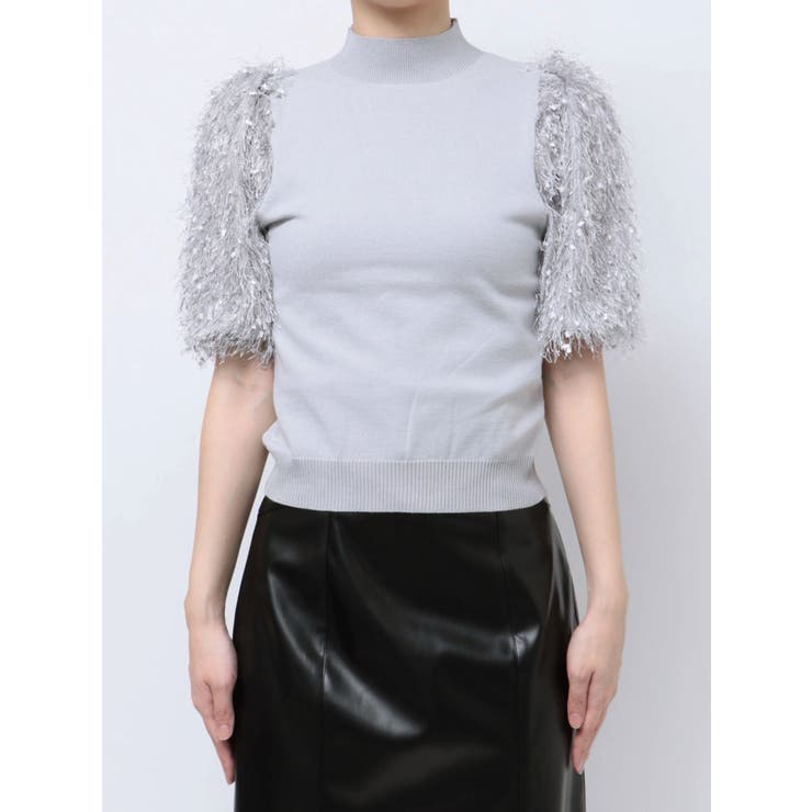 フェザースリーブニット | MERCURYDUO | 詳細画像21 