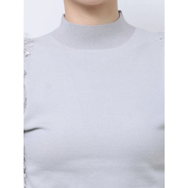 フェザースリーブニット | MERCURYDUO | 詳細画像24 