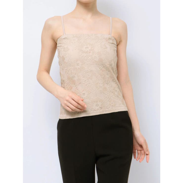 ベージュ | 2WAYカップ付レースベアインナー | MERCURYDUO