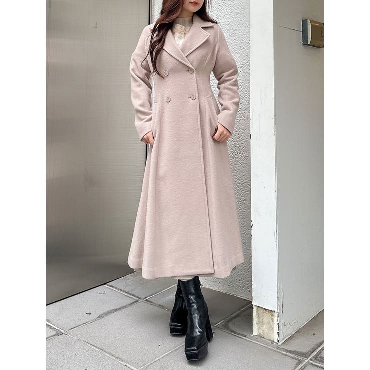 フィットアンドフレアコート[品番：MKSW0060227]｜MERCURYDUO