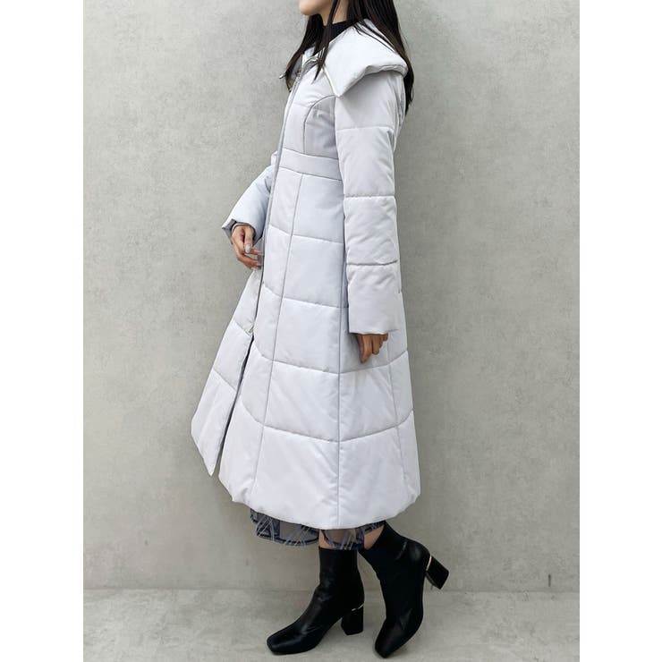 中綿ロングコート[品番：MKSW0060875]｜MERCURYDUO（マーキュリー