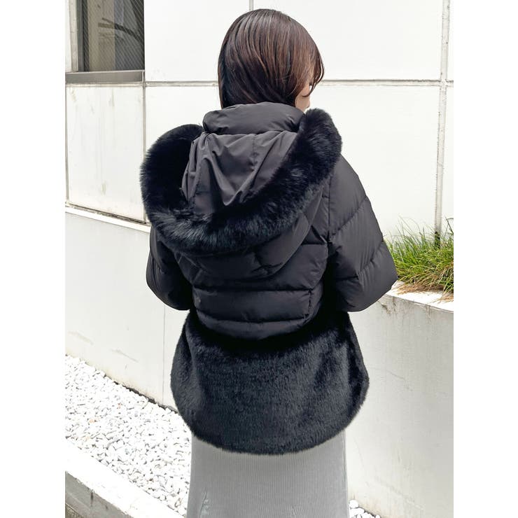 MERCURYDUO ファーダウンジャケット