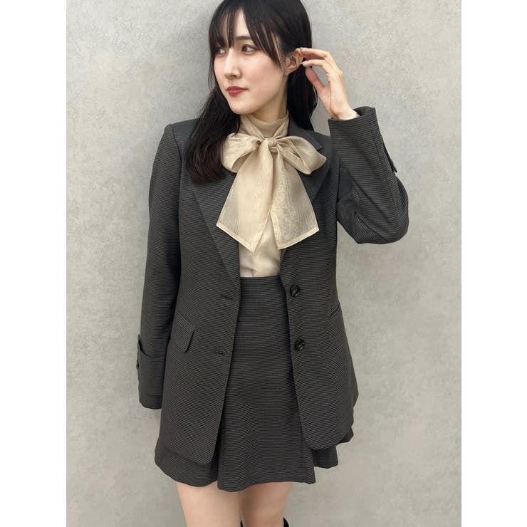 フィットアンドフレアジャケット[品番：MKSW0061408