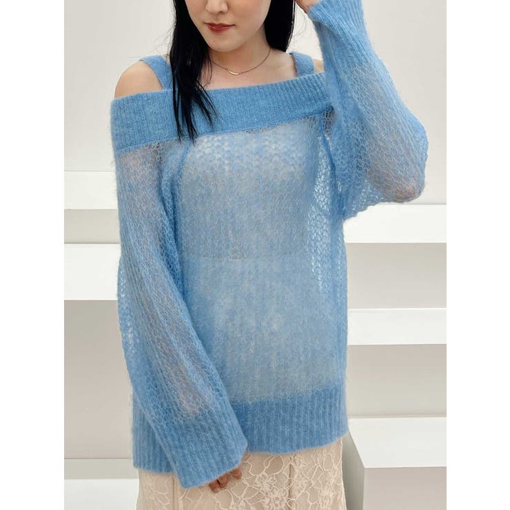 ベビーアルパカオフショルニット | MERCURYDUO | 詳細画像14 