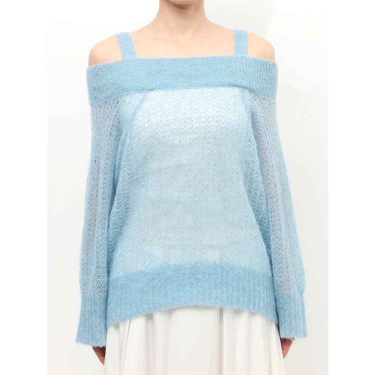 ベビーアルパカオフショルニット | MERCURYDUO | 詳細画像15 