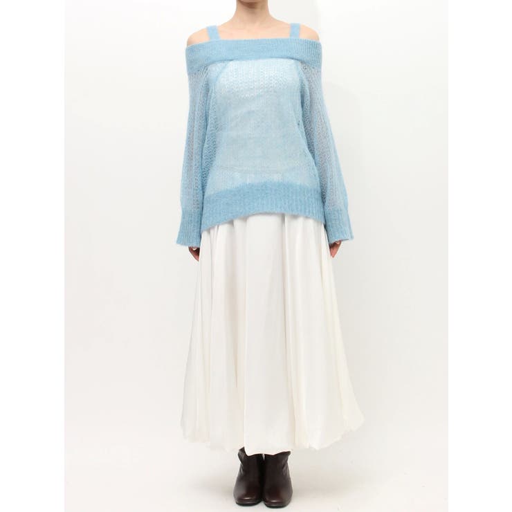 ベビーアルパカオフショルニット | MERCURYDUO | 詳細画像30 