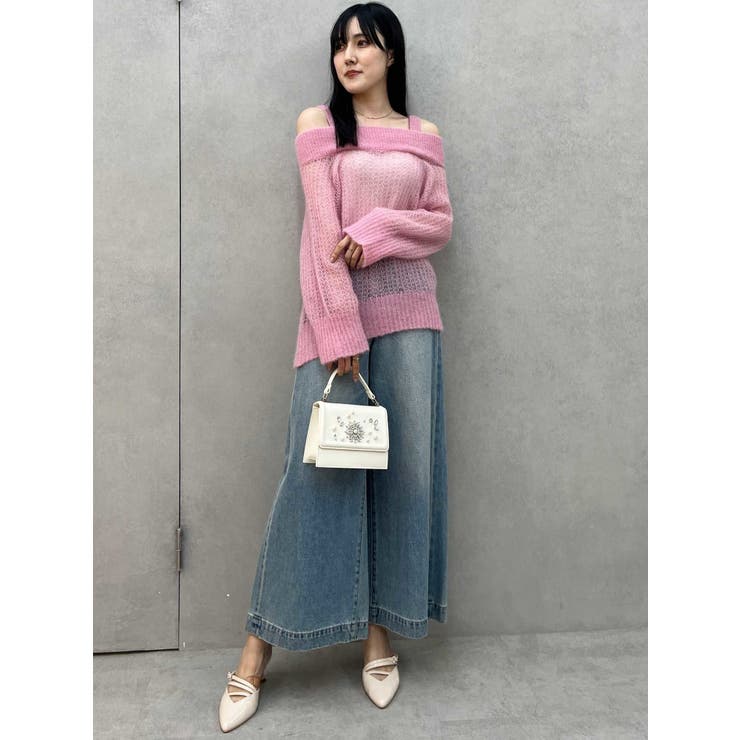 ベビーアルパカオフショルニット | MERCURYDUO | 詳細画像6 