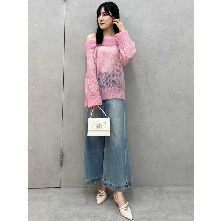 ベビーアルパカオフショルニット | MERCURYDUO | 詳細画像8 