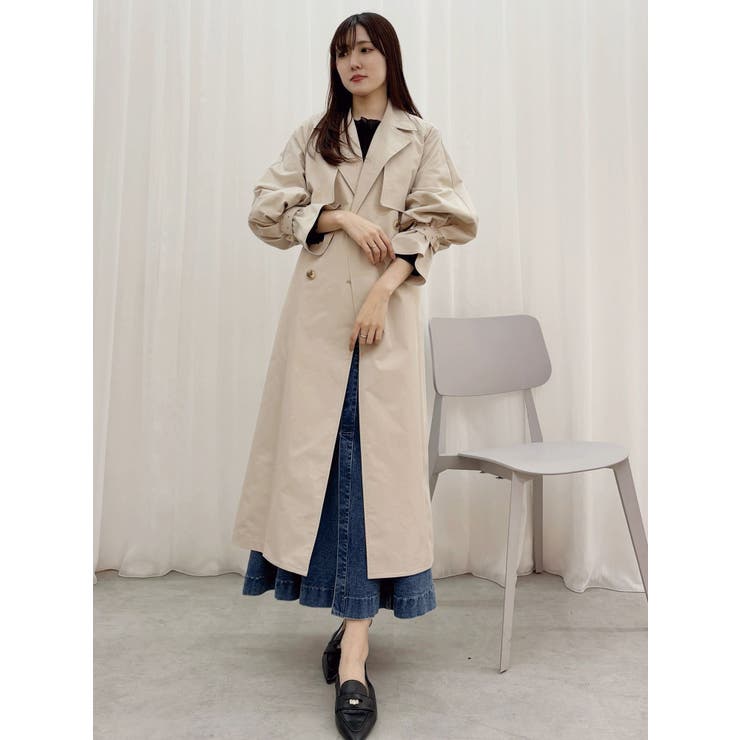 LANVIN フリル付きトレンチコート 40 Yahoo!オークション -「ランバン コレクション コート」の落札