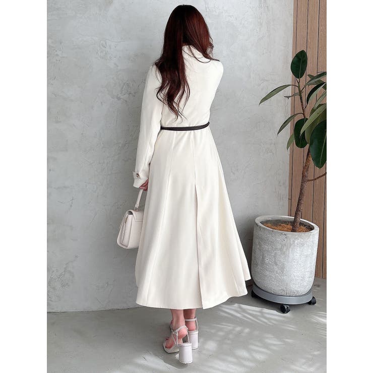 フィットアンドフレアトレンチコート | MERCURYDUO | 詳細画像10 