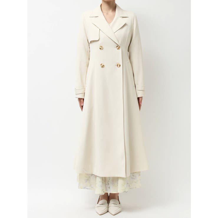 フィットアンドフレアトレンチコート | MERCURYDUO | 詳細画像21 