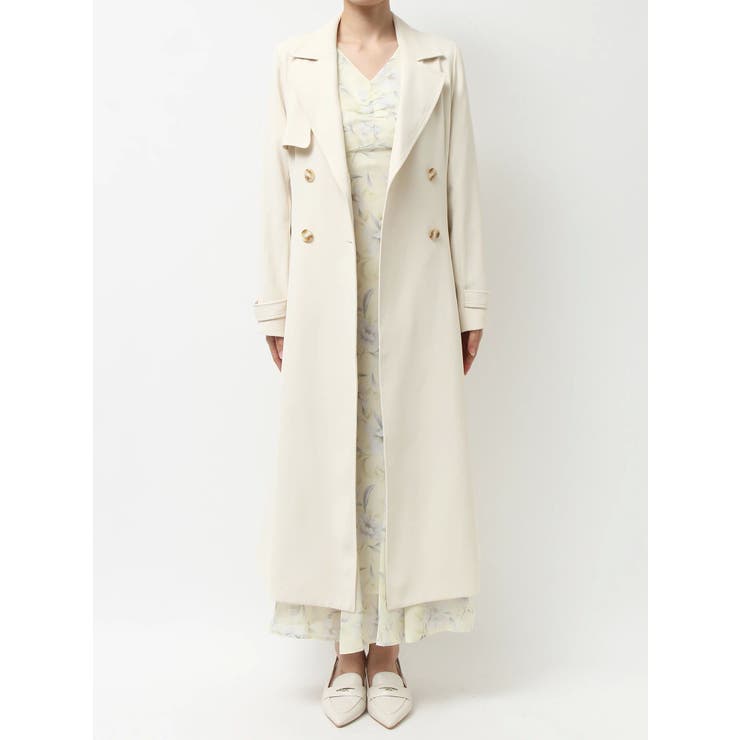 フィットアンドフレアトレンチコート | MERCURYDUO | 詳細画像35 