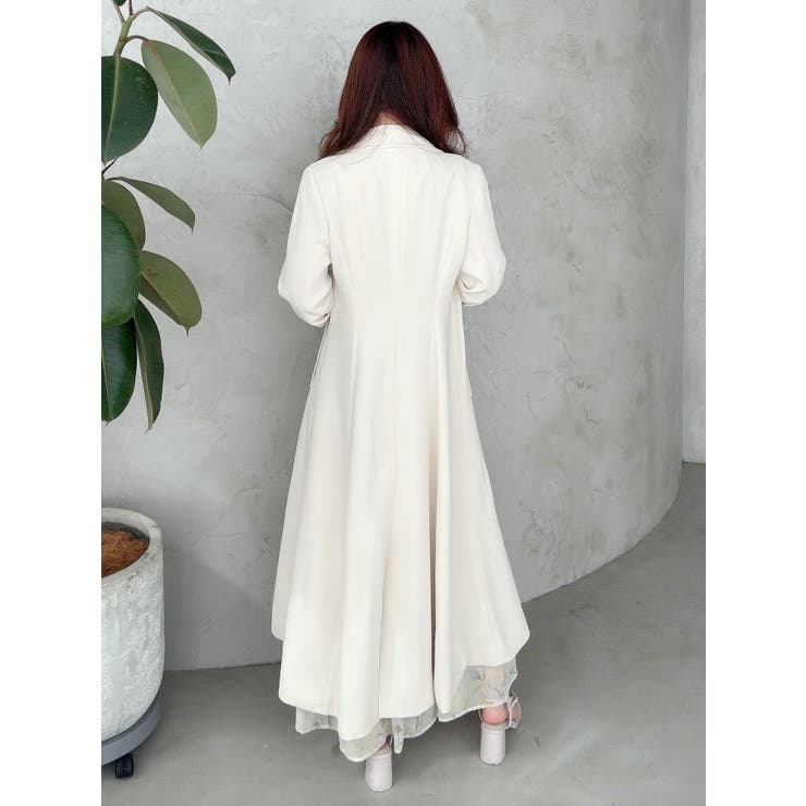 フィットアンドフレアトレンチコート | MERCURYDUO | 詳細画像8 