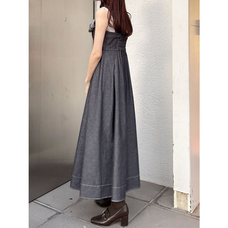 デニムフラワーモチーフジャンスカ | MERCURYDUO | 詳細画像18 