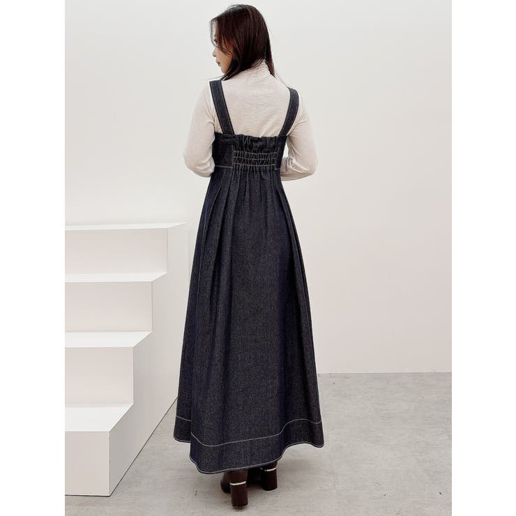 デニムフラワーモチーフジャンスカ | MERCURYDUO | 詳細画像26 