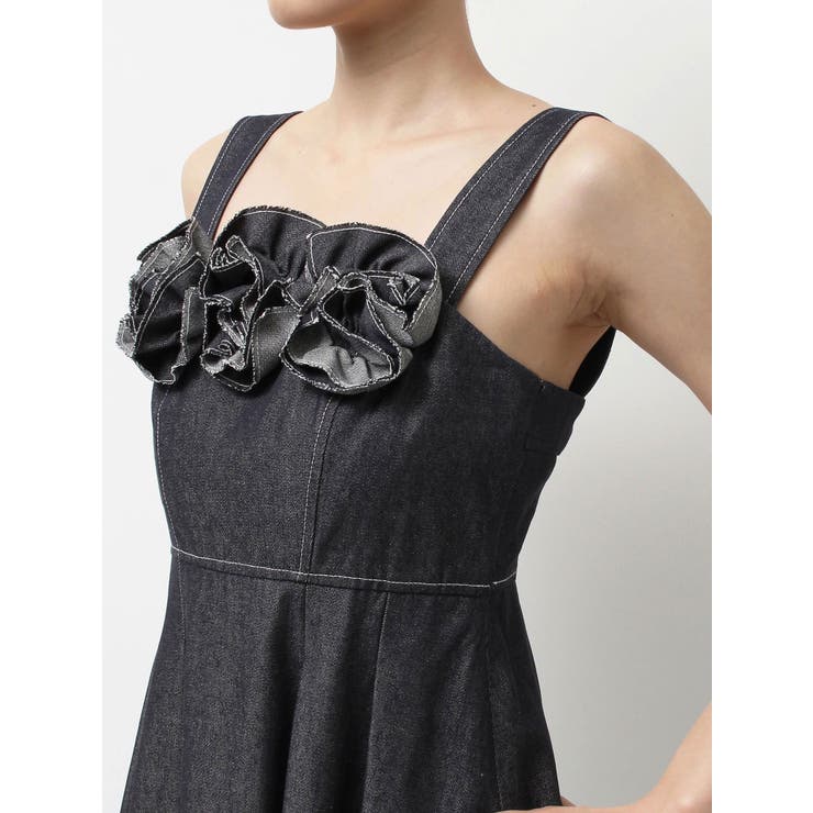 デニムフラワーモチーフジャンスカ | MERCURYDUO | 詳細画像31 