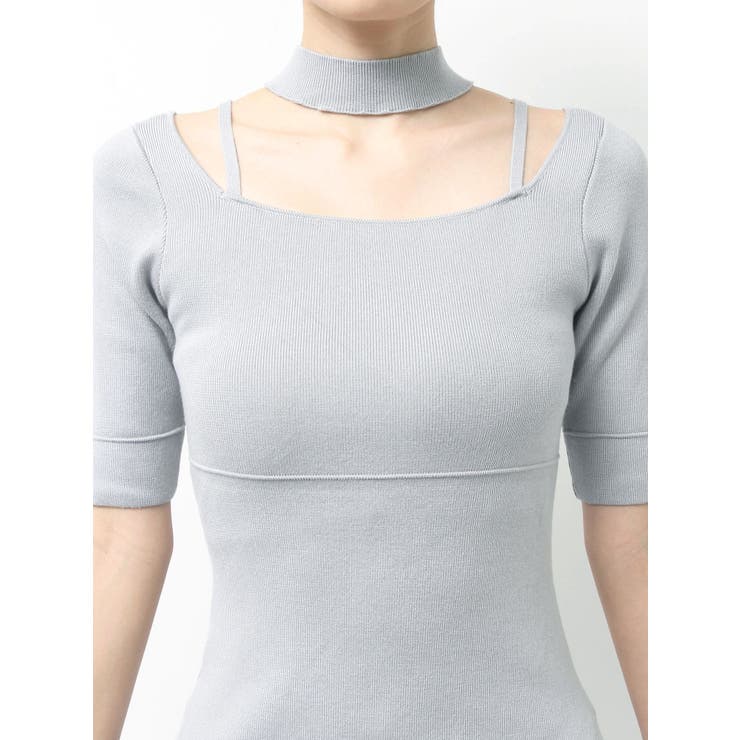 バルーンドッキングミニニットワンピース | MERCURYDUO | 詳細画像26 