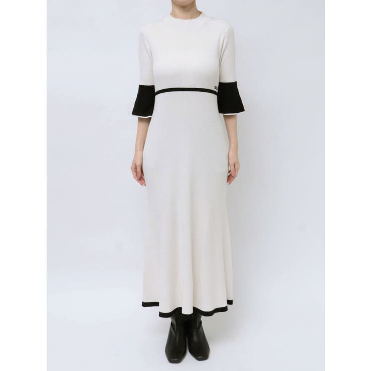 MARY QUANTコラボ】バックシャンデイジーストラップマーメイドニット
