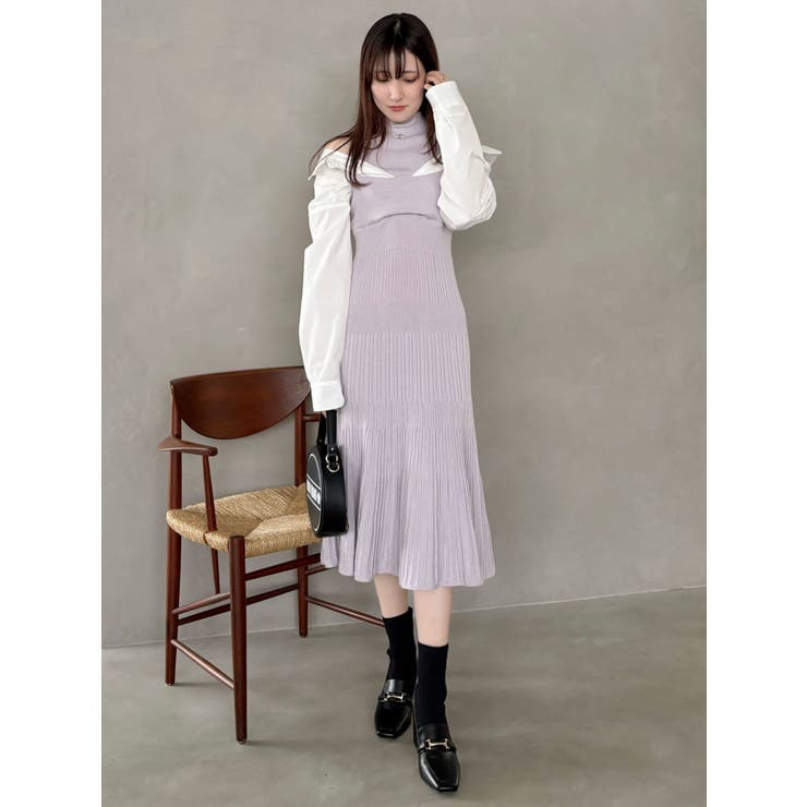 MARY QUANT×MERCURYDUOのコラボワンピ🤍 デイジーエンブロイダリー