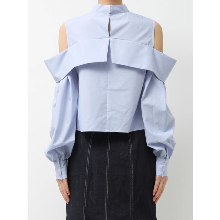 オフショルダーボリュームスリーブブラウス | MERCURYDUO | 詳細画像11 