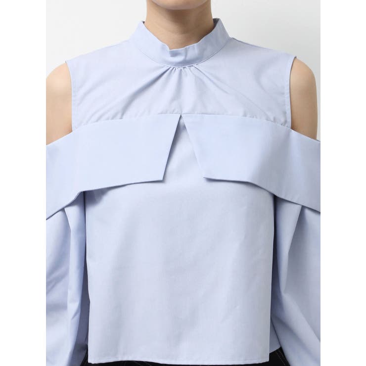 オフショルダーボリュームスリーブブラウス | MERCURYDUO | 詳細画像12 