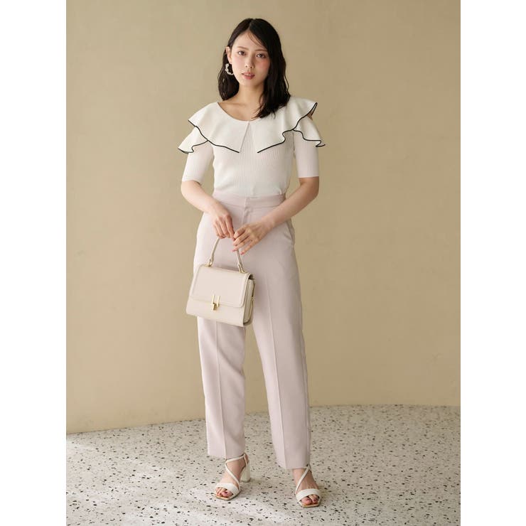 basicテーパードパンツ | MERCURYDUO | 詳細画像4 