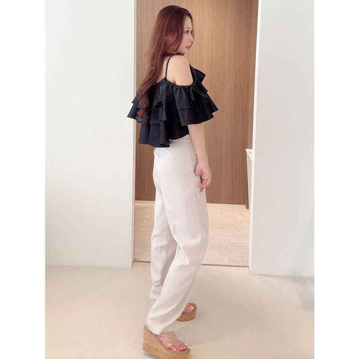 basicテーパードパンツ | MERCURYDUO | 詳細画像6 