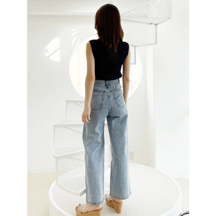 パールデニムパンツ | MERCURYDUO | 詳細画像20 