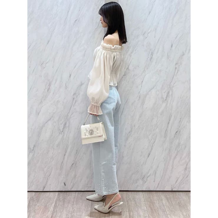 パールデニムパンツ | MERCURYDUO | 詳細画像24 