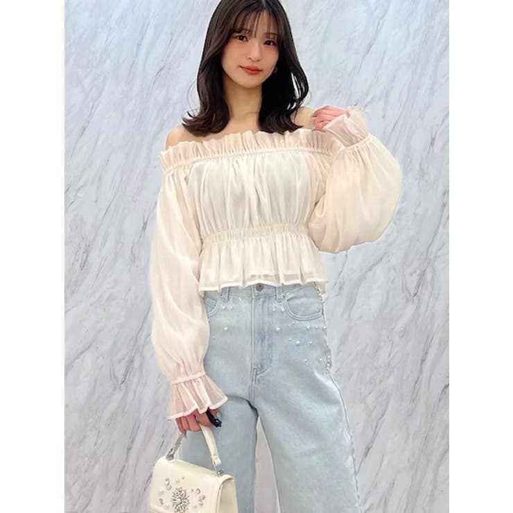 パールデニムパンツ | MERCURYDUO | 詳細画像25 