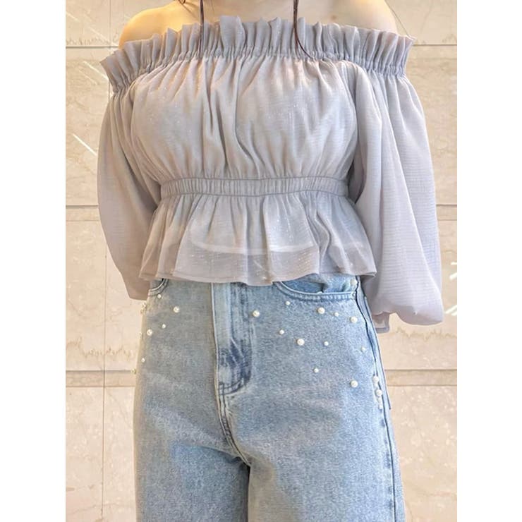 パールデニムパンツ | MERCURYDUO | 詳細画像29 