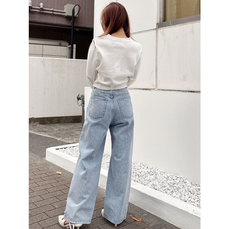 パールデニムパンツ | MERCURYDUO | 詳細画像39 