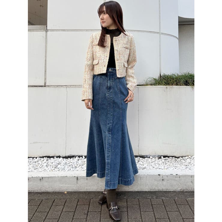 マーメイドデニムスカート anuans｜マーメイドデニムスカート | Rakuten Fashion(楽天