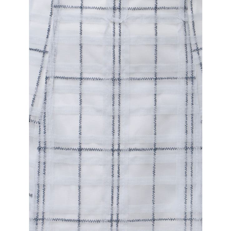 オリジナルチュールチェックフレアスカート | MERCURYDUO | 詳細画像33 