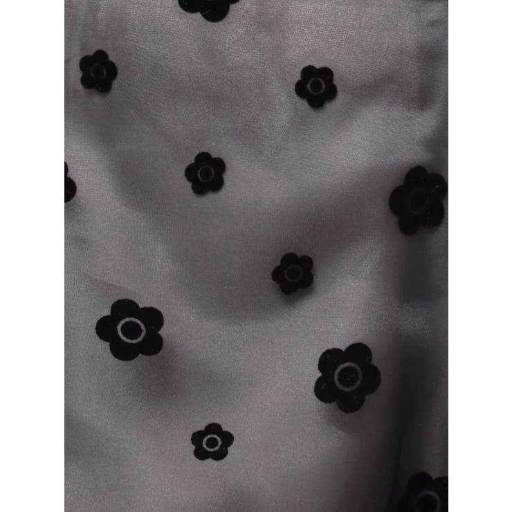 【MARY QUANTコラボ】デイジーフロッキープリントバックレースアップミニス… | MERCURYDUO | 詳細画像40 