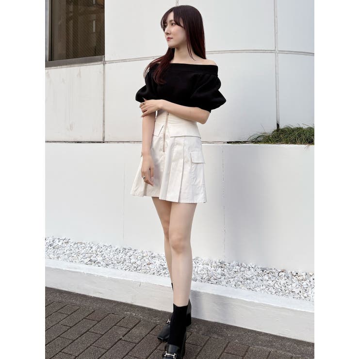 タフタコルセットミニスカパン | MERCURYDUO | 詳細画像8 