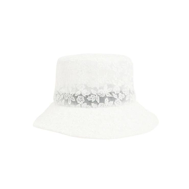 オフホワイト | レースバケハ | MERCURYDUO