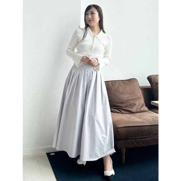 バイカラーフラワーモチーフパンプス | MERCURYDUO | 詳細画像3 