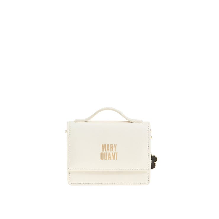 【残りわずか】 MARY QUANT】デイジーチャーム付きミニウォレット[品番 バッグ