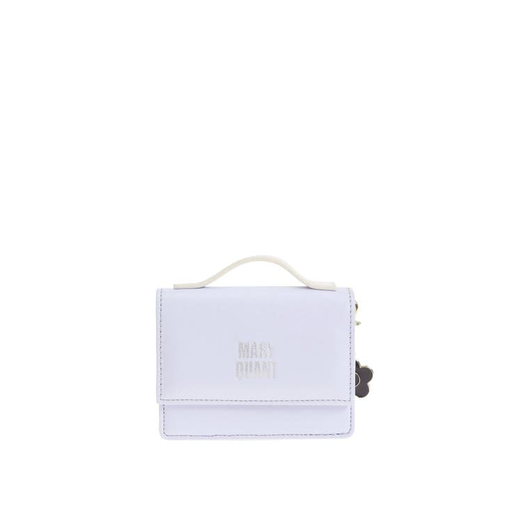 MARY QUANT デイジーチャーム付きミニウォレットマーキュリーデュオ セール】【MARY QUANT】デイジーチャーム付きミニウォレット