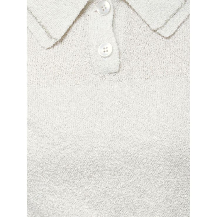 ラメポロニットトップス | MERCURYDUO | 詳細画像22 