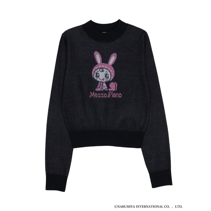 メゾピアノジュニアコラボ】 ベリエちゃんジャカードニット[品番
