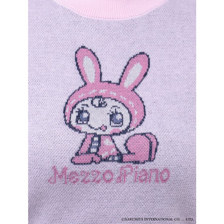 メゾピアノジュニアコラボ】 ベリエちゃんジャカードニット[品番