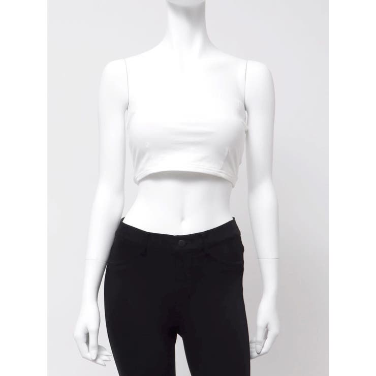 オフホワイト | カップ付きチューブトップ | MERCURYDUO