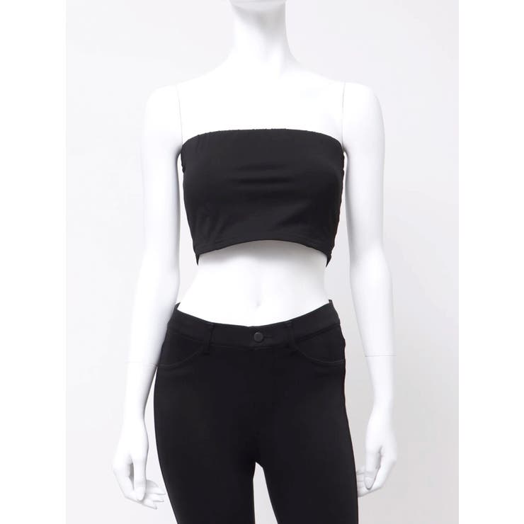 ブラック | カップ付きチューブトップ | MERCURYDUO