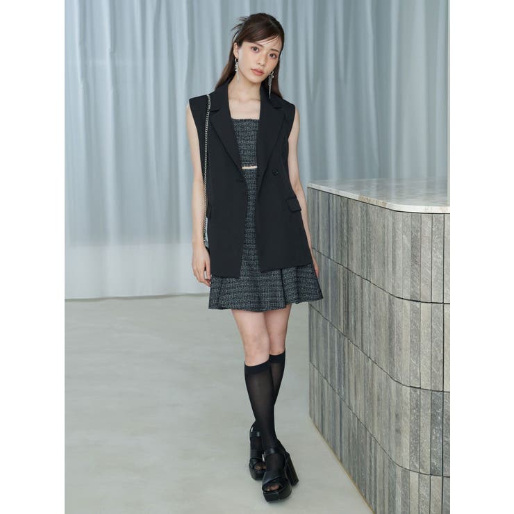 バックリボンジレ | MERCURYDUO | 詳細画像3 