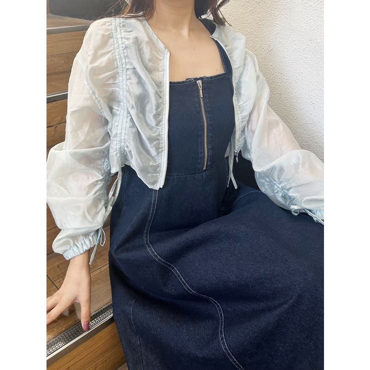 ミントグリーン | シアードロストブルゾン | MERCURYDUO