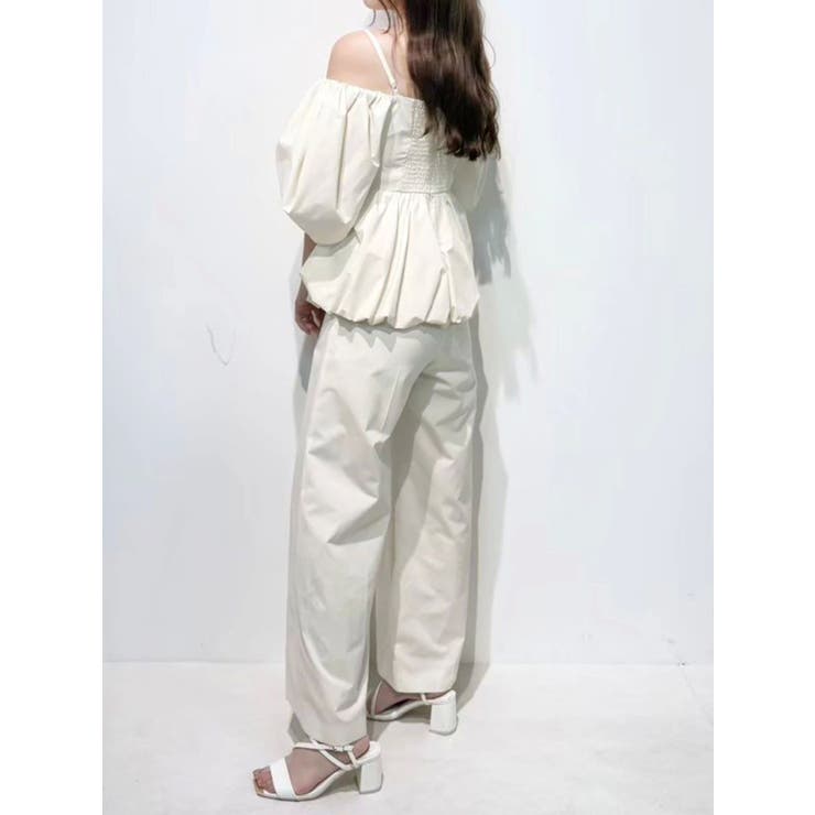 タフタバルーンペプラムロンパース | MERCURYDUO | 詳細画像25 