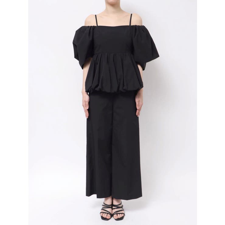 タフタバルーンペプラムロンパース | MERCURYDUO | 詳細画像26 