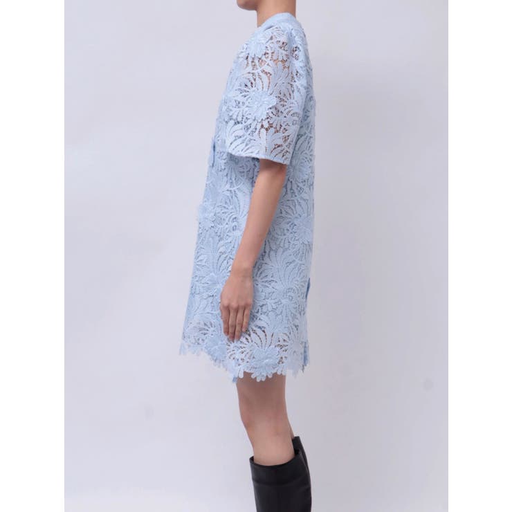 3Dスカラップレースミニワンピース | MERCURYDUO | 詳細画像14 